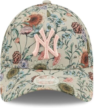 Кепка New Era New York Yankees MLB Floral Stone 9Forty регульована бежева