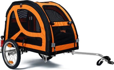 TrendPet DogBus M - велосипедний причіп для собак з алюмінієвою підвіскою, для середніх та великих собак