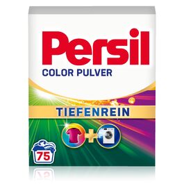 Пральний порошок Persil Color Tiefenrein для кольорових речей, 4.5 кг (75 прань), гігієнічна свіжість від 20°C до 60°C