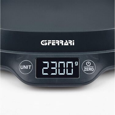 Кухонні ваги Ferrari G20093, пластик, чорний колір