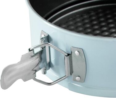 Форма для випічки Wenco Premium Mini-Springform, кругла, Ø 18 см, з антипригарним покриттям, з вуглецевої сталі, м'ятно-зелена (версія 2022)