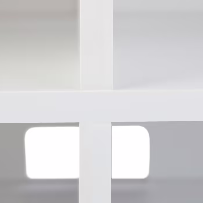 Relaxdays TV Stand with 4 Compartments, on Wheels