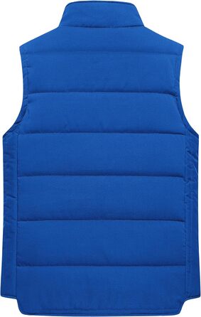 Жіноча пухова жилетка Chrisuno Casual з коміром-стійкою, стеганий верх, для активного відпочинку та катання на лижах (S, Синій)