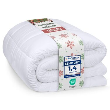 Ковдра Utopia Bedding 135 x 200 см, всесезонна, мікрофібра (біла)