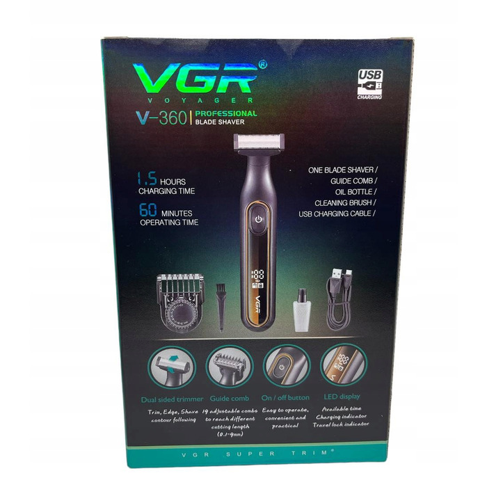 Чоловіча голильниця VGR V360