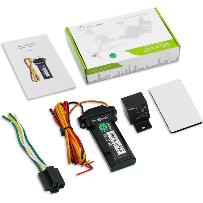 GPS-трекер SinoTrack ST-901L 4G для авто, мото, вантажівки та таксі — міні GPS локатор реального часу