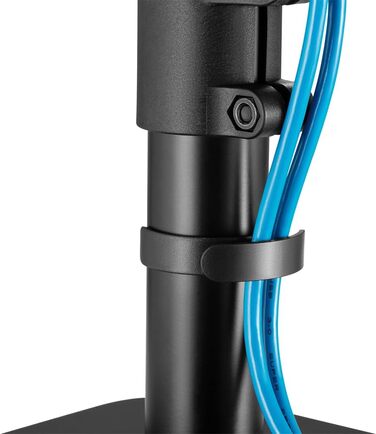 Підставка для динаміків mywall HS30L: 2 шт., чорний колір, настільна, кут нахилу +/-15°, вантажопідйомність до 15 кг