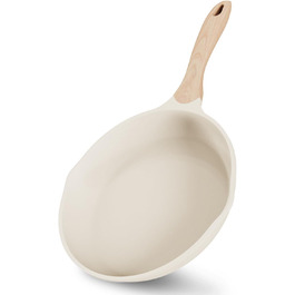 Сковорода JEETEE 28 см з антипригарним покриттям, гранітна сковорода для індукційних плит, без PFOA, підходить для всіх плит