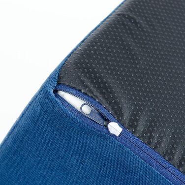 Сходинка для собак Velinda з 4 сходинками, також підходить для котів. Допомога у входженні для домашніх тварин. Матеріал: пінопласт. Колір: темно-синій