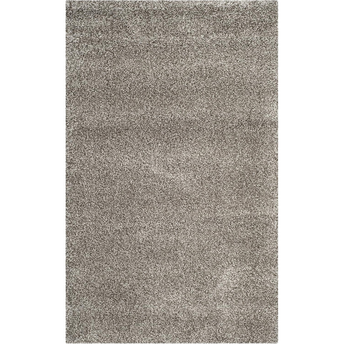 Килим SAFAVIEH Zottelig Milan Shag Collection, сірий, 91 x 152 см, високий ворс, для вітальні, їдальні, спальні