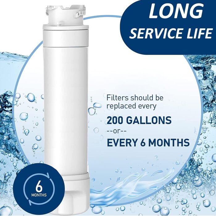 Refrigerator Water Filters, compatible with Frigidaire EPTWFU01, EWF02, Pure Source Ultra II, 3-pack