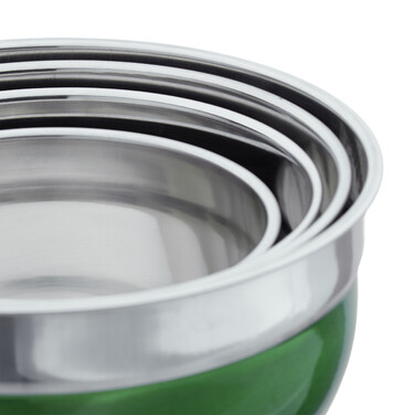 Relaxdays Bowl Set with Lid, 4-Piece