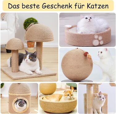 100M Sisal Rope for Cat Trees 8MM, Natural Sisal Rope for Cats, Scratch Rope, Household, Garden, DIY, Decoration, Cord for Replacement