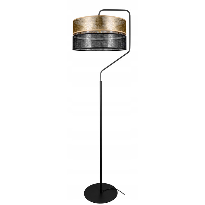 Підлогова лампа Glimex MODERN E27 60 Вт, бежевий, чорний, жовтий