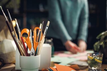 Універсальні ножиці Fiskars для правші, 21 см, якісна сталь/пластик, серія Classic, 1000815