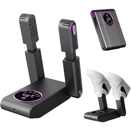 Електричний сушильник для взуття HOVCEH з УФ-стерилізацією та 360° циркуляцією повітря. Підходить для футбольного взуття, черевиків, рукавичок