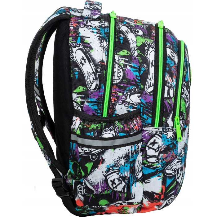Багатофункціональний шкільний рюкзак CoolPack, багатоколірний, 21 л