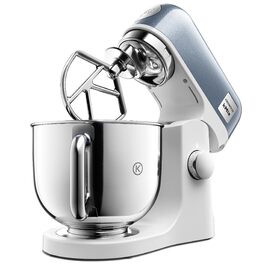 Кухонний комбайн-міксер Kenwood kMix Editions KMX760BC, 1000 Вт, чаша з нержавіючої сталі 5 л, набір для кондитерських виробів, синій металік