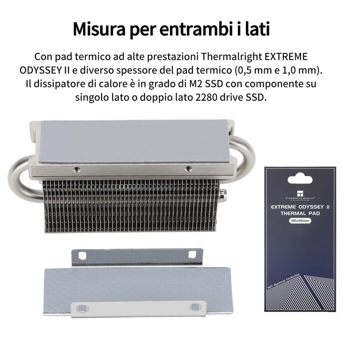 Радіатор охолодження SSD TR HR10 2280 з тепловими трубами та вентилятором PWM для ПК