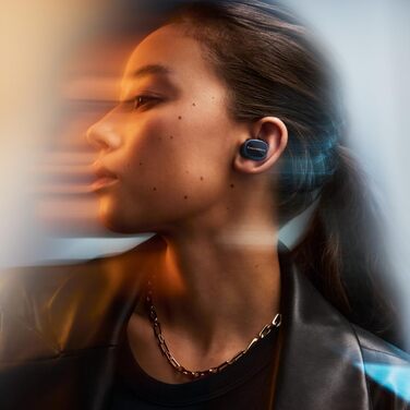 Bowers & Wilkins Pi8 True Wireless навушники Bluetooth з активним шумозаглушенням, AptX, зарядним кейсом – Темно-синій