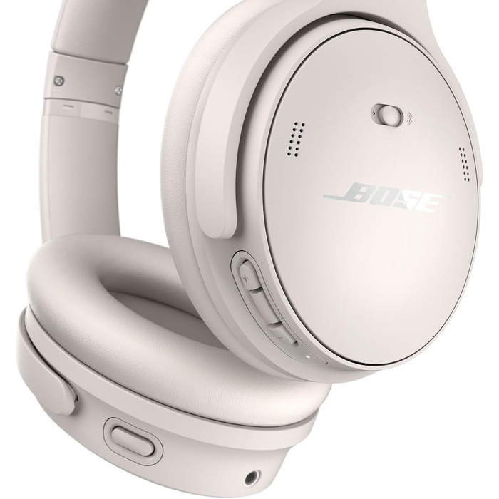 Бездротові навушники Bose QuietComfort SC з активним шумозаглушенням та мікрофоном, White Smoke