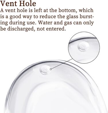 Набір чашок для еспресо ParaCity (2 шт.), скляні чашки для лате макіато 180 мл, з подвійними стінками та ручками, прозорі чашки для капучино, для подорожей та кемпінгу, підійдуть для кави, чаю та лате