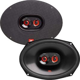 JBL Club 9632 – трьохсмугові автомобільні динаміки Harman Kardon, 255 Вт, овальні 6x9”, чорні, комплект акустики для авто