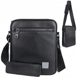 Сумка-месенджер James Hawk Reporter Bag, чорна