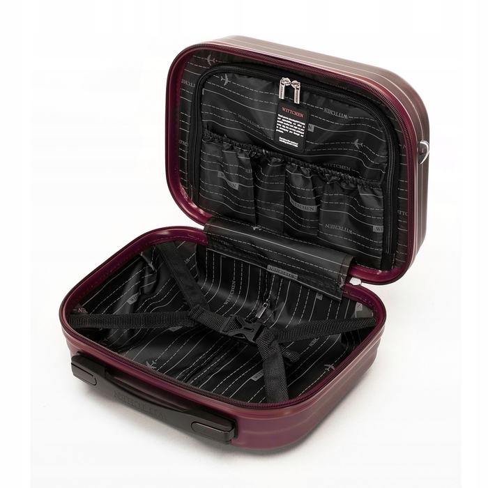Косметичка WITTCHEN 56-3A-004, червона