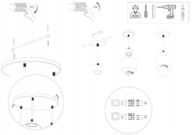 Підвісна люстра Elko-Lighting Spring Ecru, 3 точки освітлення, цоколь E27