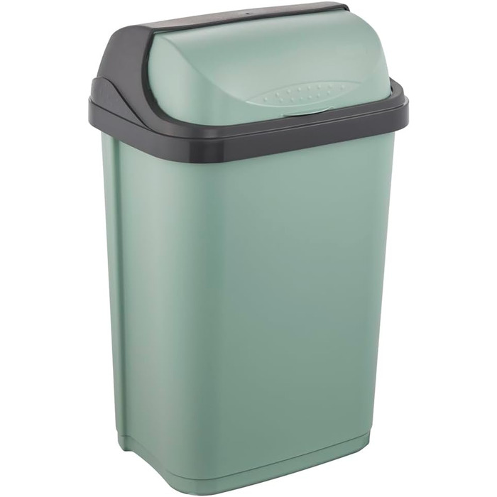Відро для сміття Keeeper Rasmus з роликовим кришкою, світло-зелене (Nordic Green), 25 л