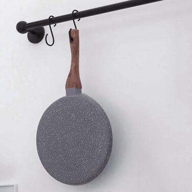 Сковорода для тортильї Comal з антипригарним покриттям, сіра алюмінієва, для індукційних плит, сковорода для млинців та крепів