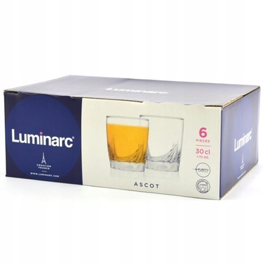 Набір низьких склянок для напоїв Luminarc ASCOT, 300 мл, 6 шт.