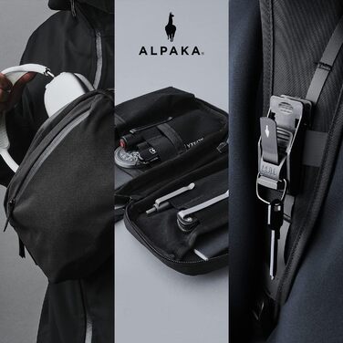 ALPAKA Tech Case Mini Travel Organizer Bag for Electronics, Cables, Cell Phone, Tech Bag for Electronic Accessories