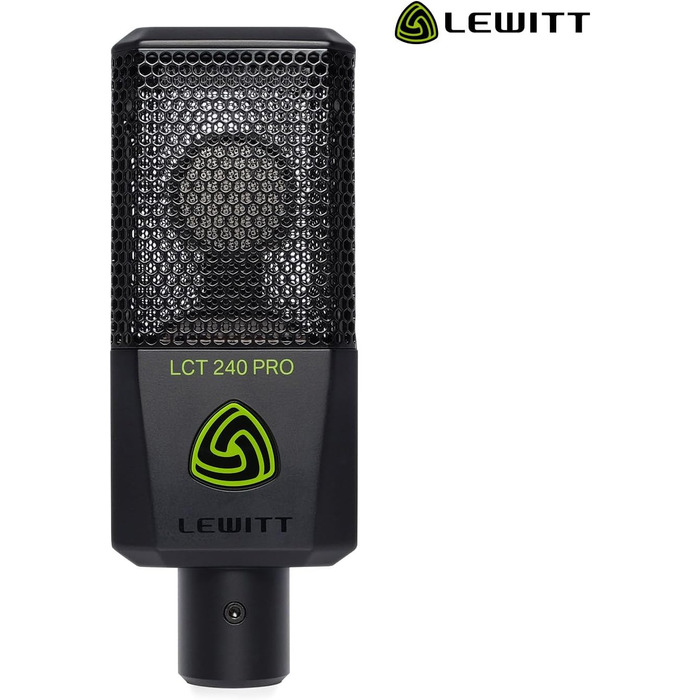 Конденсаторний мікрофон LCT 240 PRO XLR для вокалу, інструментів, подкастів та стрімінгу - професійний звук. У комплекті: мікрофонна стійка, поп-фільтр, кейс