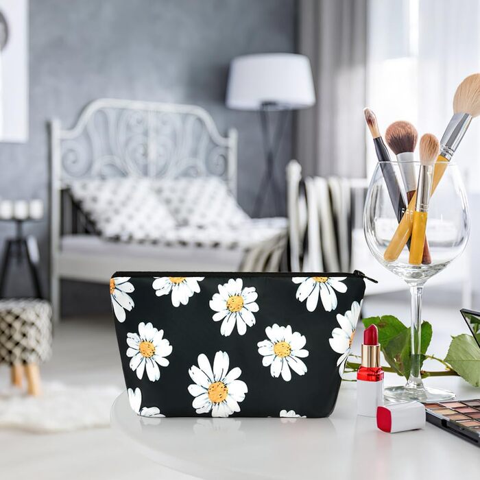 Набір косметичок Segeltuch, 4 шт. - косметичка для подорожей, органайзер для макіяжу, багатофункціональна сумочка з блискавкою, аксесуари для косметики, різнокольорові (#1 Різнокольорові-4 шт. (#6 Біле гусяче перо-1 шт., 1 шт.)