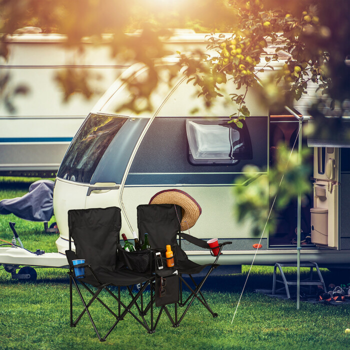 Двомісне крісло для кемпінгу Relaxdays