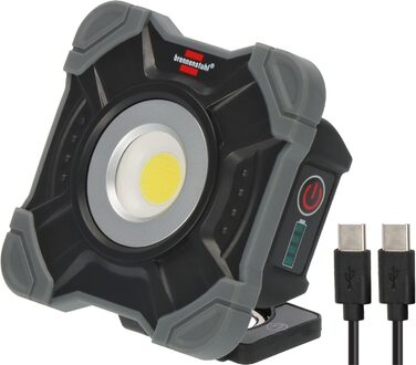 Акумуляторний LED прожектор Brennenstuhl SH 1000 MAC 1000 лм, IP54, з магнітом і карабіном, робочий ліхтар, ударостійкий корпус