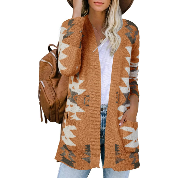 Кардиган жіночий Ferbia Klaich, S, помаранчевий / білий