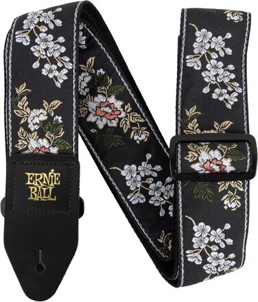 Гітарний ремінь Ernie Ball Jacquard White Blossom