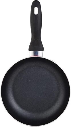 Набір сковорідок San Ignacio 3 шт. 16/20/24 см, кришка, алюміній, індукція (червоний)