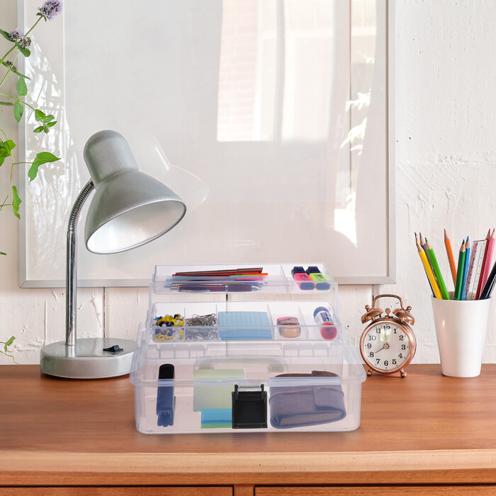 Relaxdays Storage Box with 9 Compartments