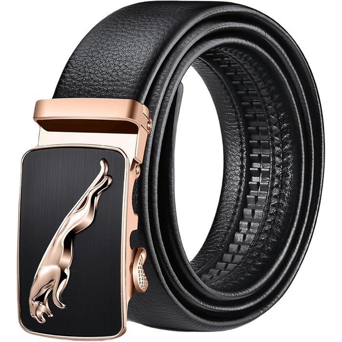 Чоловічий шкіряний ремінь Twenty Three з автоматичною пряжкою. Зручний та універсальний для джинсів.