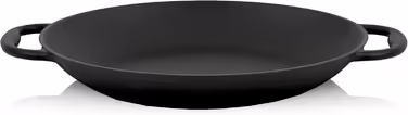 BBQ-Toro Traditional Paella Pan for 6 People | Ø 36 cm | Cast Iron Grill Pan with Handles | pre-seasoned - already seasoned | Paella pan for grill, gas stove, electric stove
