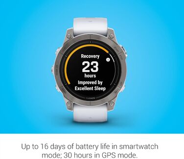 Розумний годинник Garmin epix Pro (Gen 2) Sapphire Edition 51 мм: високопродуктивний, з ліхтариком та технологіями для тренувань