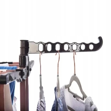 Вертикальна підлогова сушарка для одягу на колесах, велика, для балкона