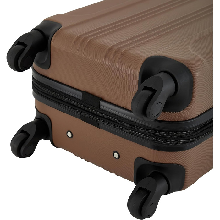 Валіза Travelers Club Chicago Hardside Spinner, розширювана, блакитно-зелений, 20 дюймів (Carry-On)