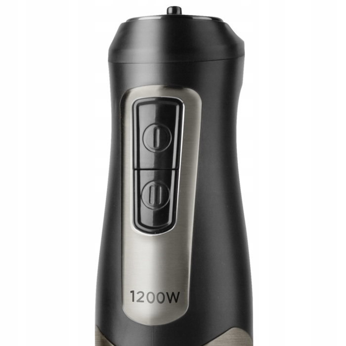Занурювальний блендер Black+Decker BXHBA1200E, 1200 Вт, чорний