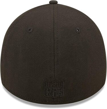 Кепка New Era 39Thirty Stretch Tampa Bay Buccaneers (S-M, Чорна) - Офіційна ліцензійна кепка NFL