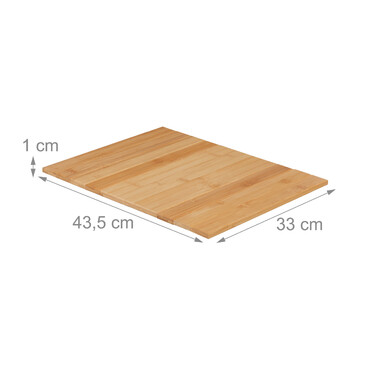 Relaxdays Bamboo Sofa Table
